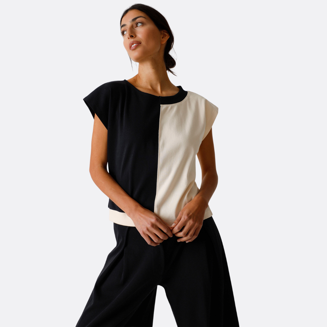 <PRODUCTTITLE> in Black by SKFK.