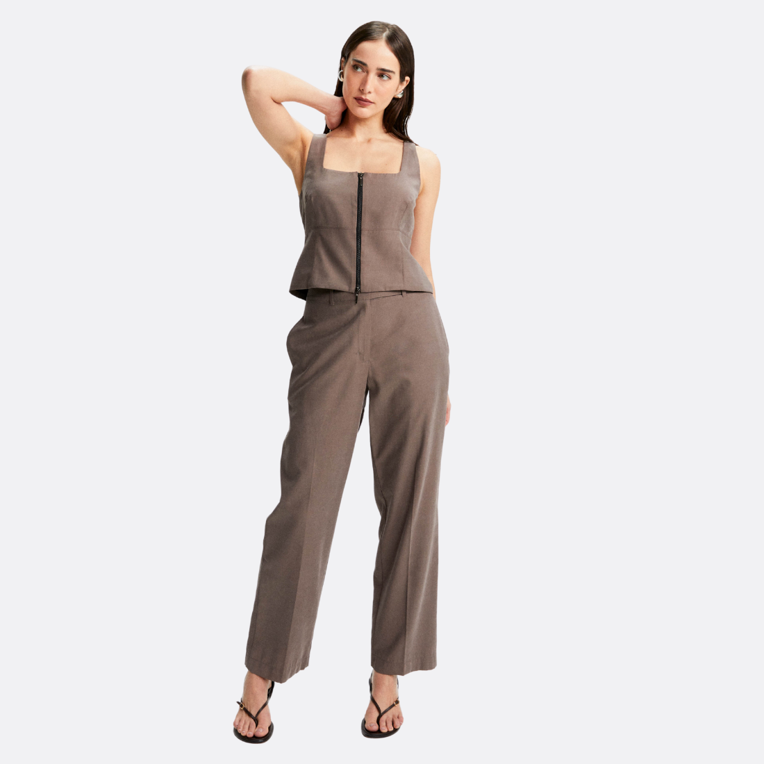 <PRODUCTTITLE> in Grey by Shoulder.