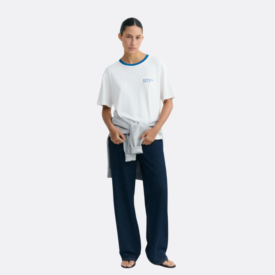 <PRODUCTTITLE> in White by Thinking Mu.