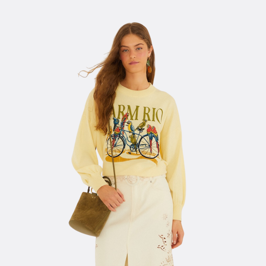 Birds Bicycle Sweater