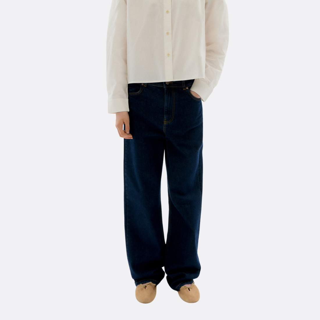 Denim Medium Wash Theresa Pants