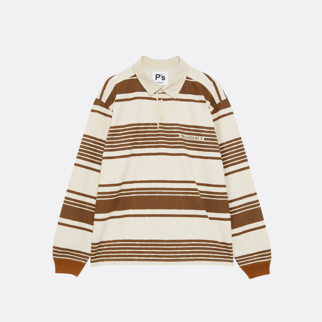 Stripes Walnut Polo