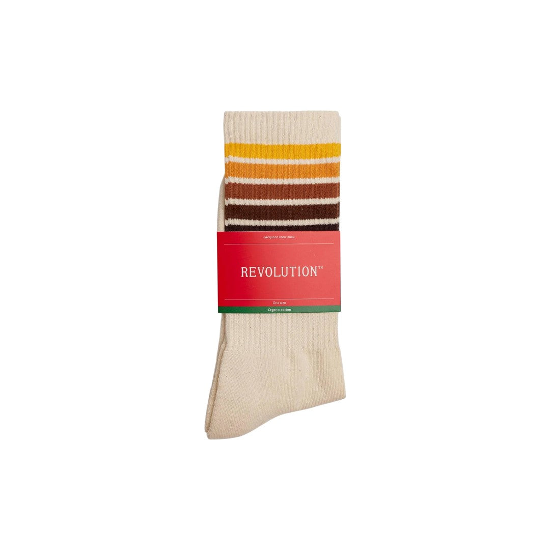 Jaquard Crew Sock