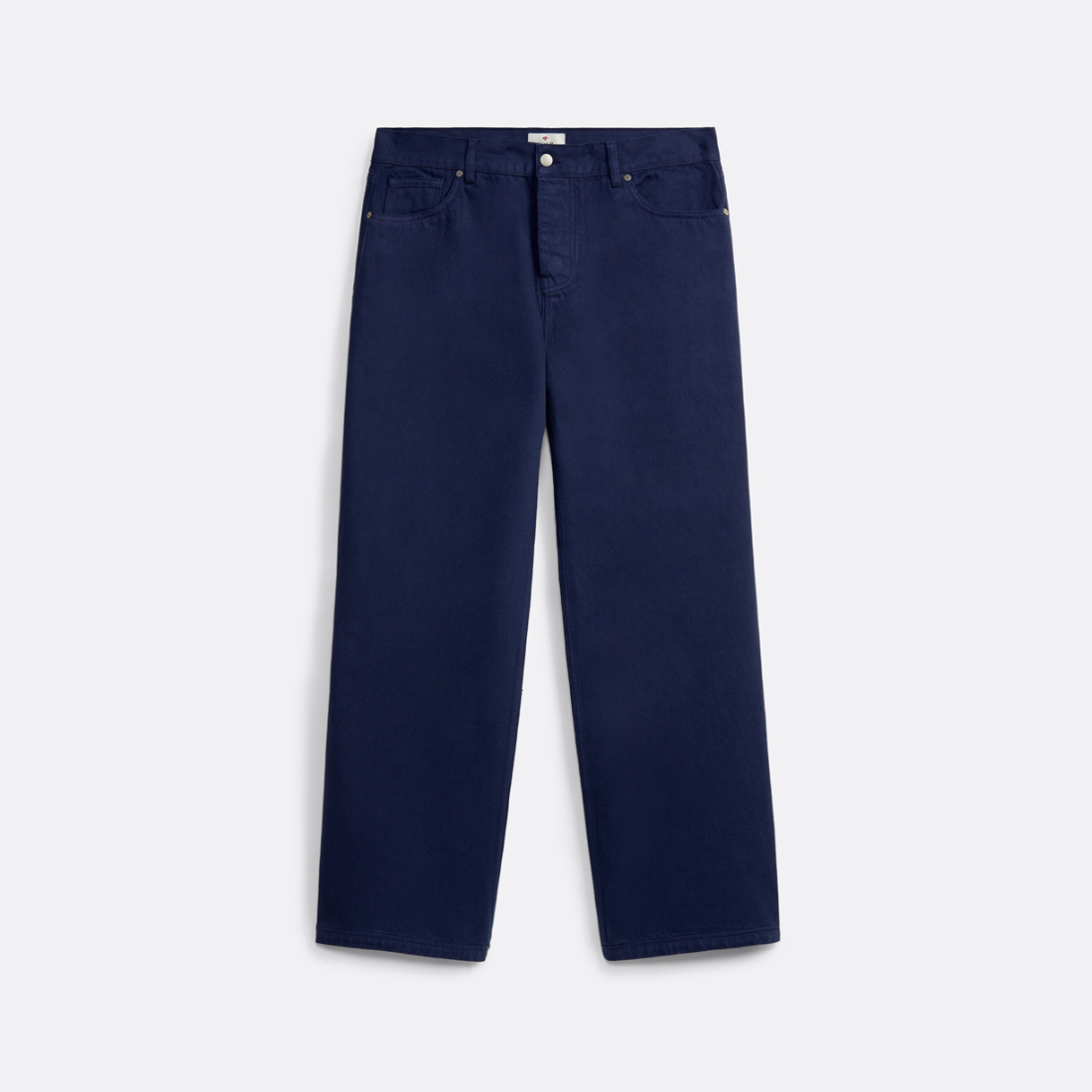 Straight Canvas Trousers