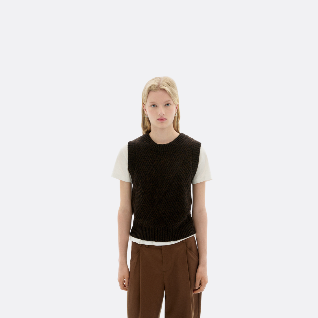 <PRODUCTTITLE> in Brown by Thinking Mu.