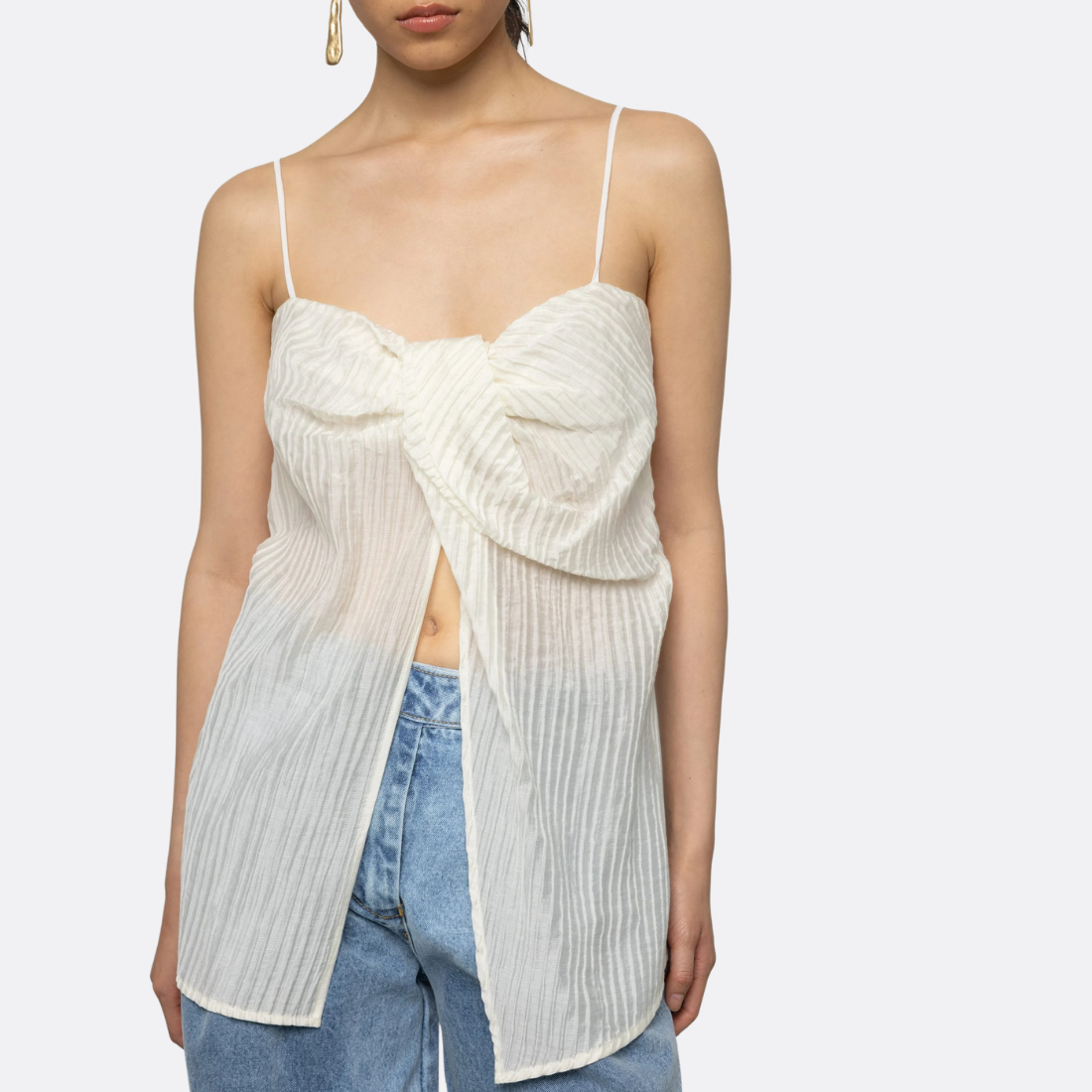 <PRODUCTTITLE> in White by Esthé.