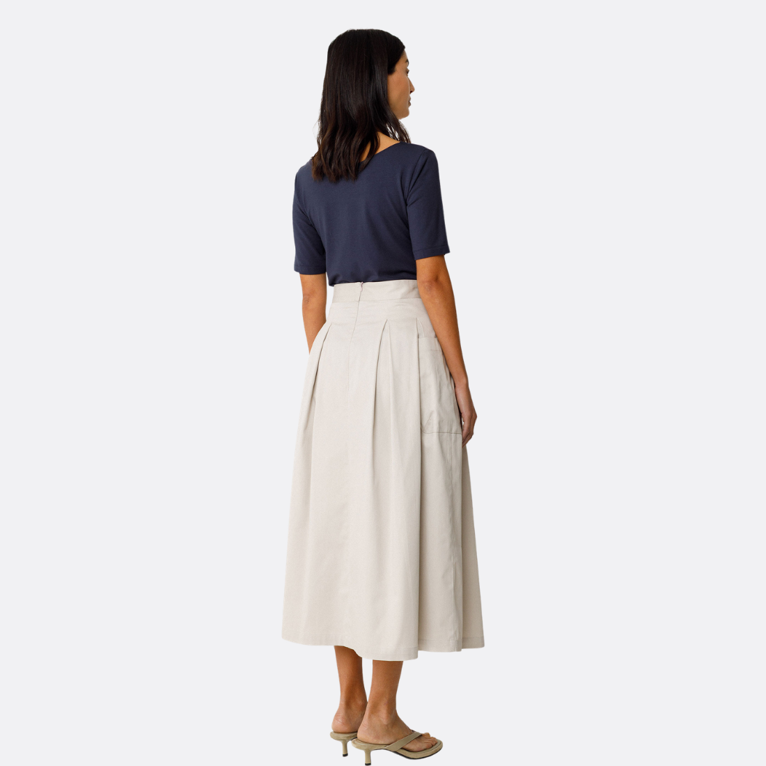 <PRODUCTTITLE> in Beige by SKFK.