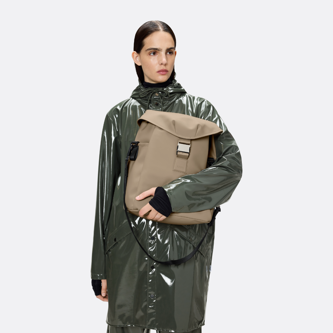 <PRODUCTTITLE> in Beige by Rains.