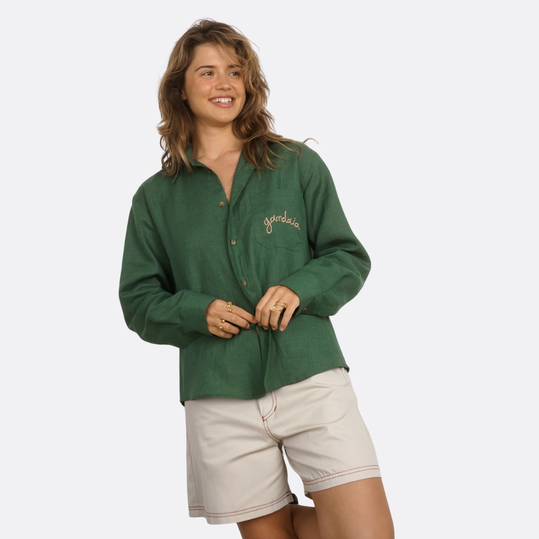 <PRODUCTTITLE> in Green by Gandaia.