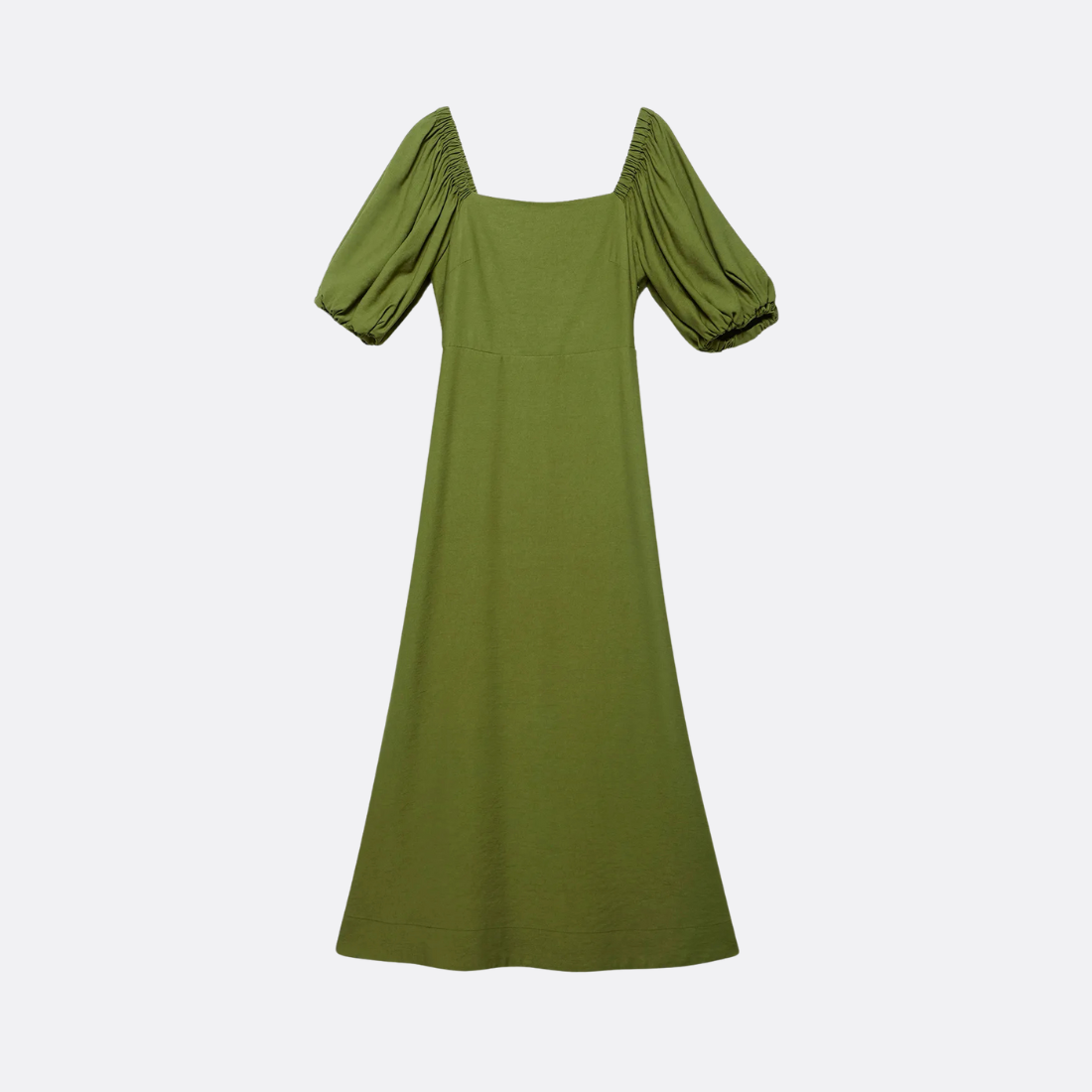 Flared Dress with Smocking