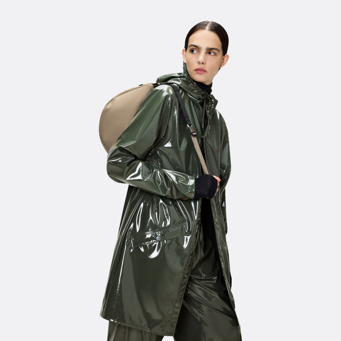<PRODUCTTITLE> in Beige by Rains.