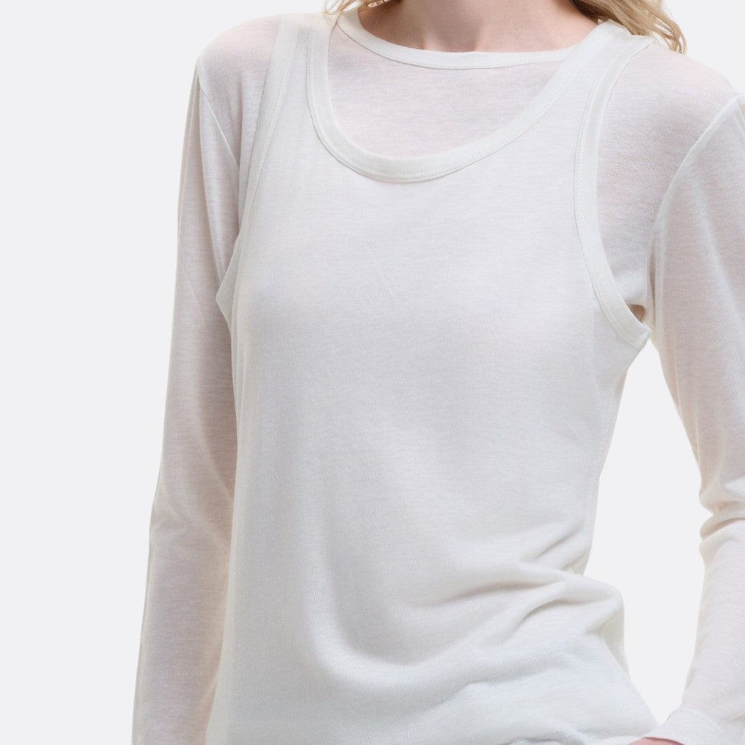 <PRODUCTTITLE> in White by Our Sister.