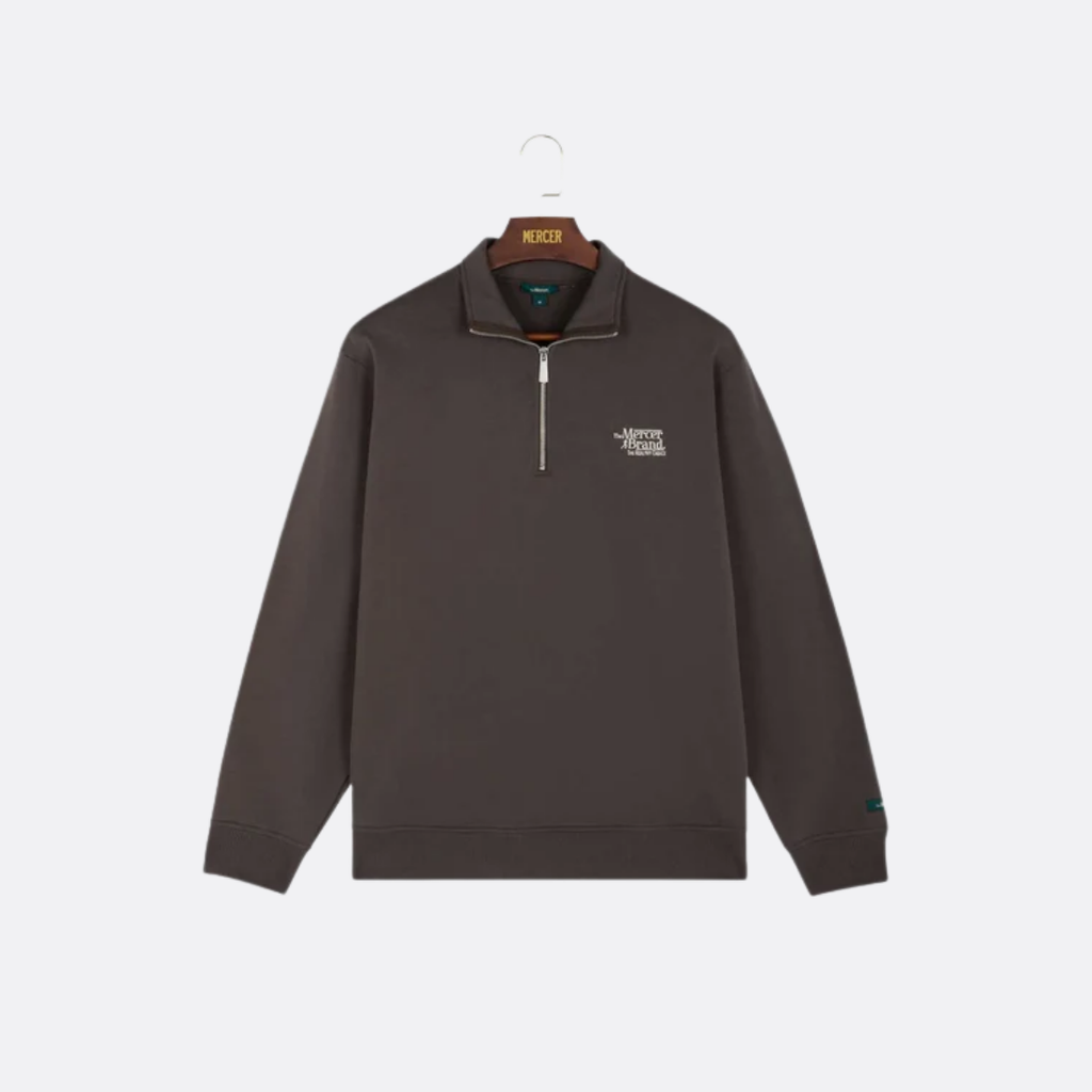 The Mercer Quarter Zip Contrast