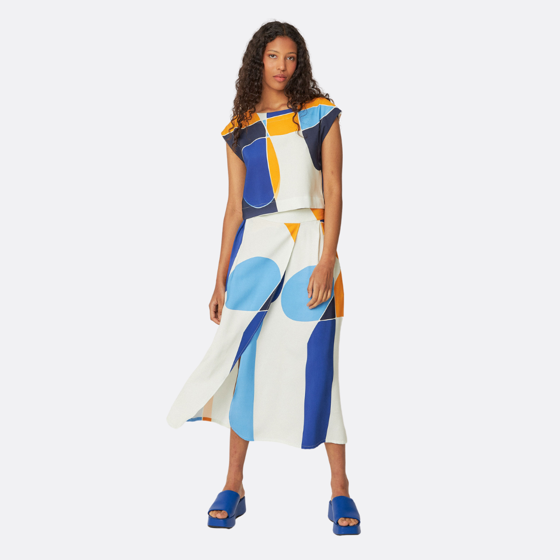 <PRODUCTTITLE> in White by SKFK.
