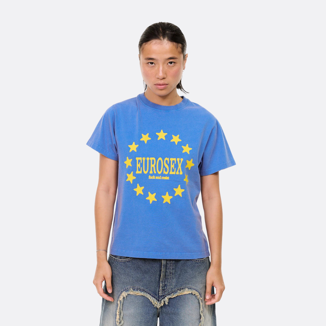 <PRODUCTTITLE> in Blue by Carne Bollente.