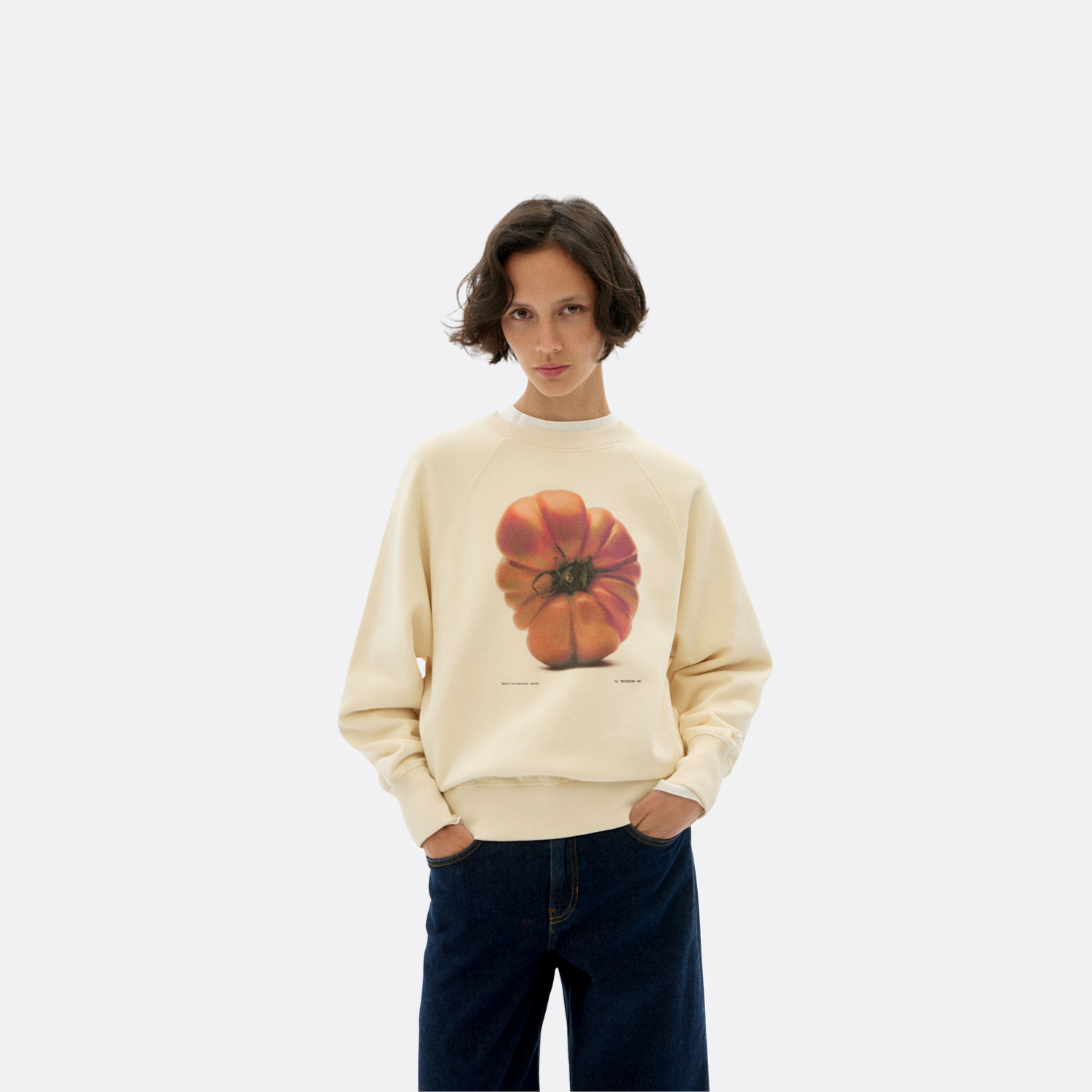 <PRODUCTTITLE> in White by Thinking Mu.