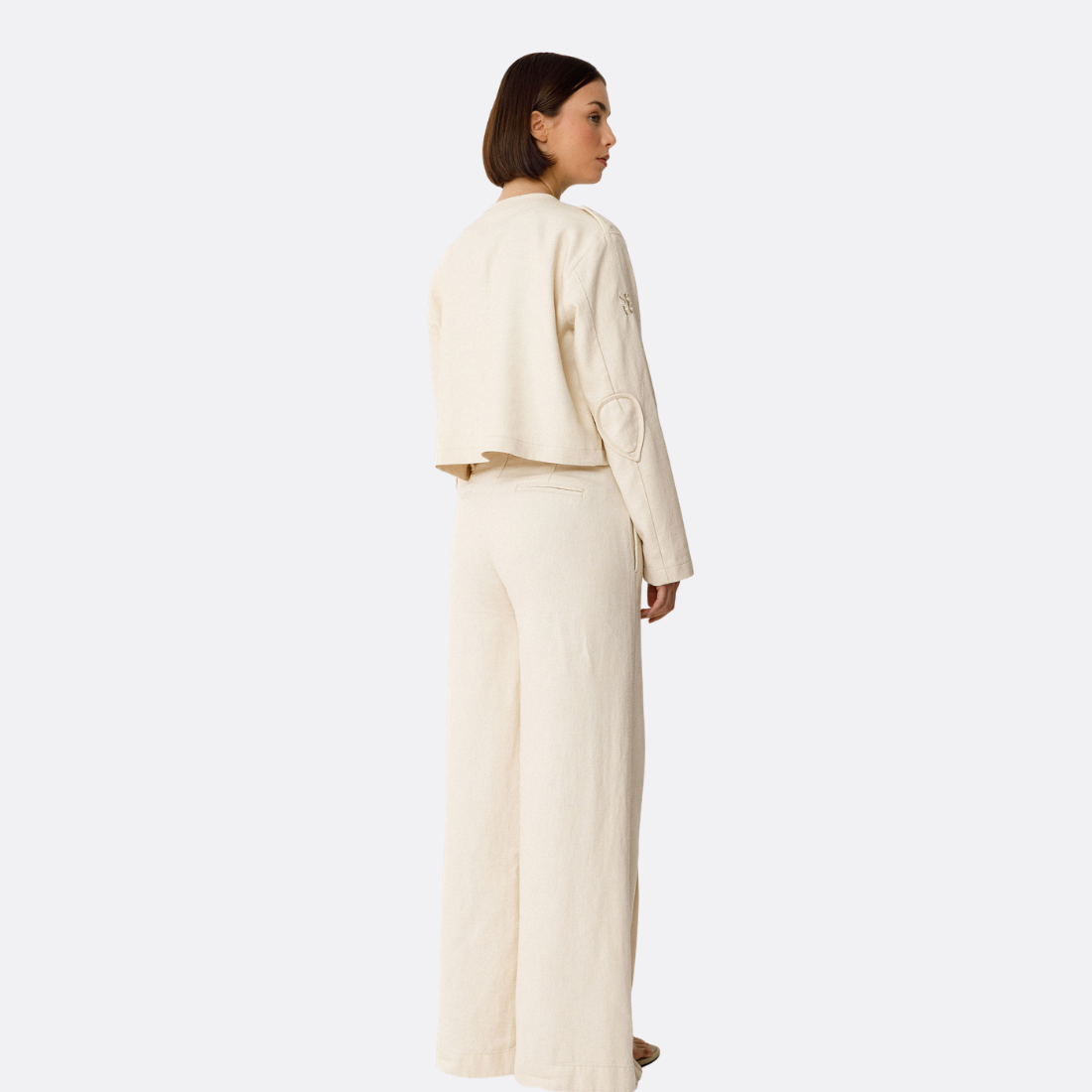 <PRODUCTTITLE> in Beige by SKFK.