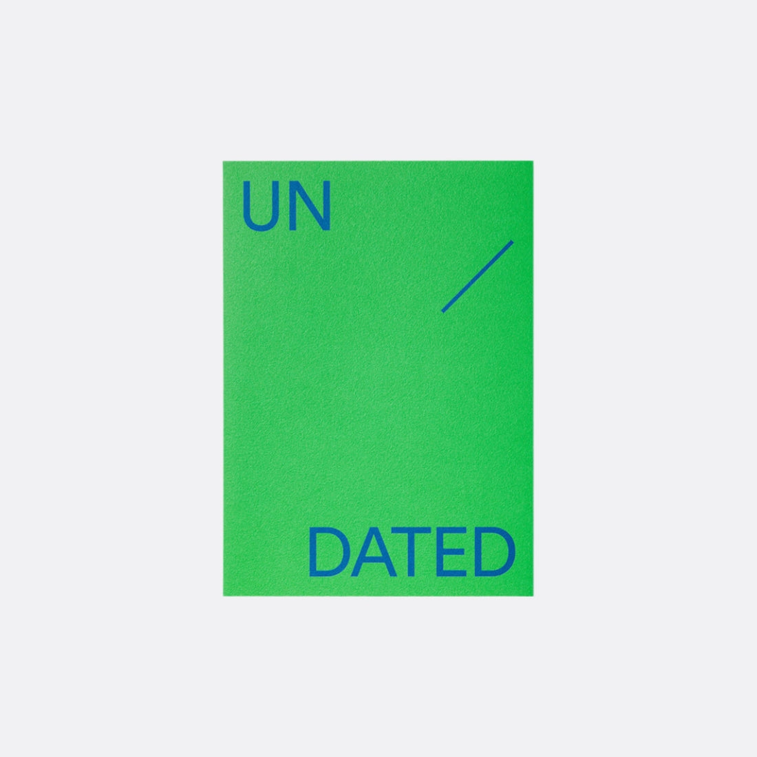 Undated Planner Time-block Lucky Green