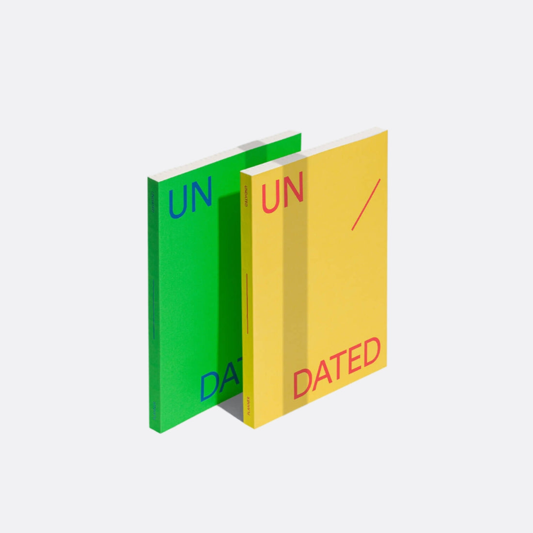 Undated Planner Time-block Lemon