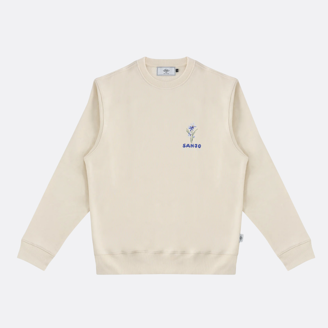 Sanjo Flora Water Sweat // Ecru
