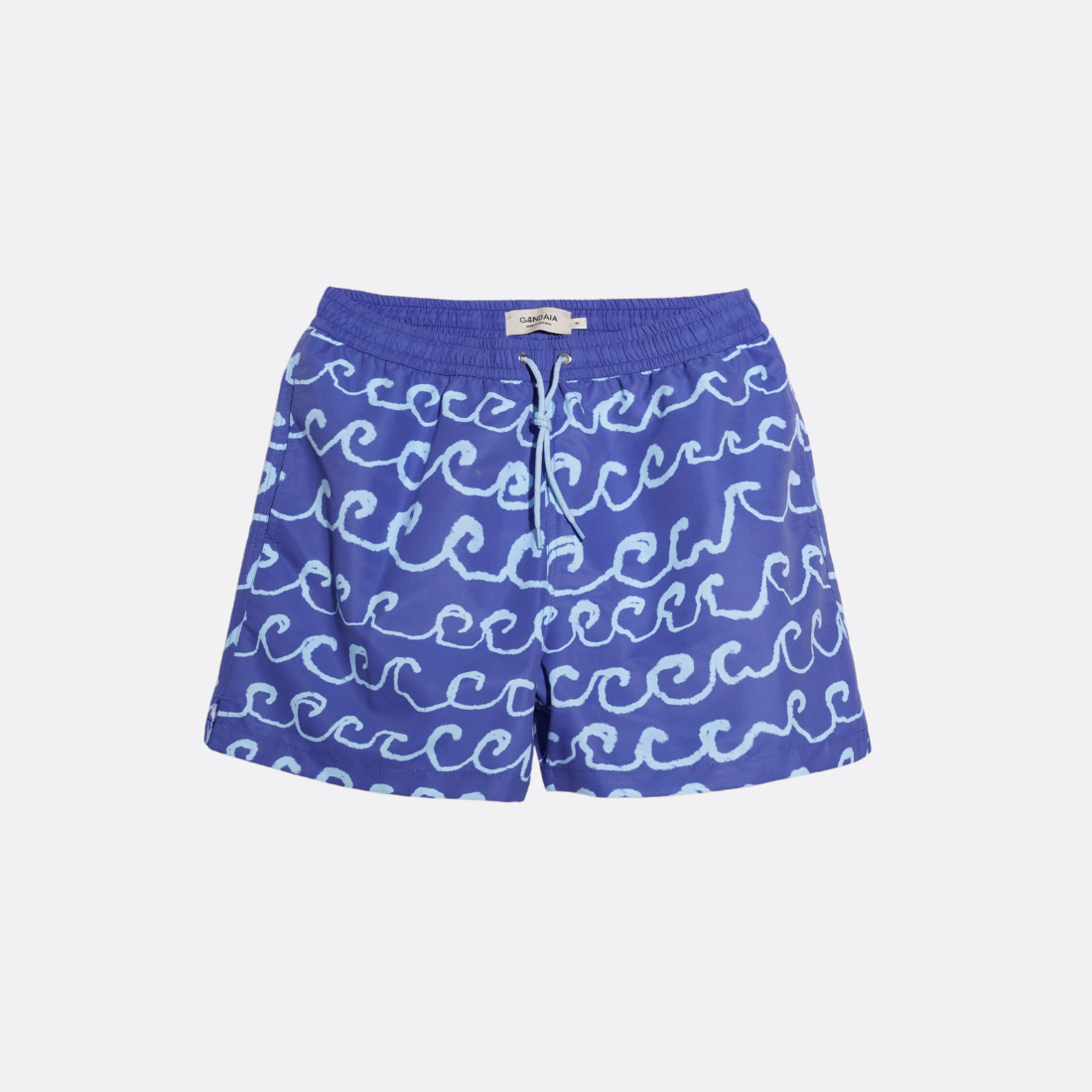 Blue Waves Swim Trunks
