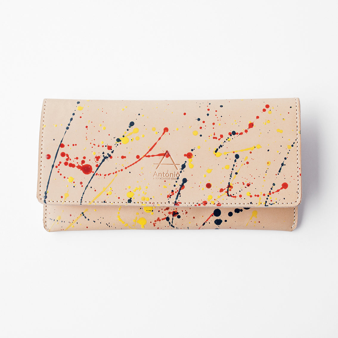 Lia Envelope Wallet in Pink and multicolor by António - Handmade Story