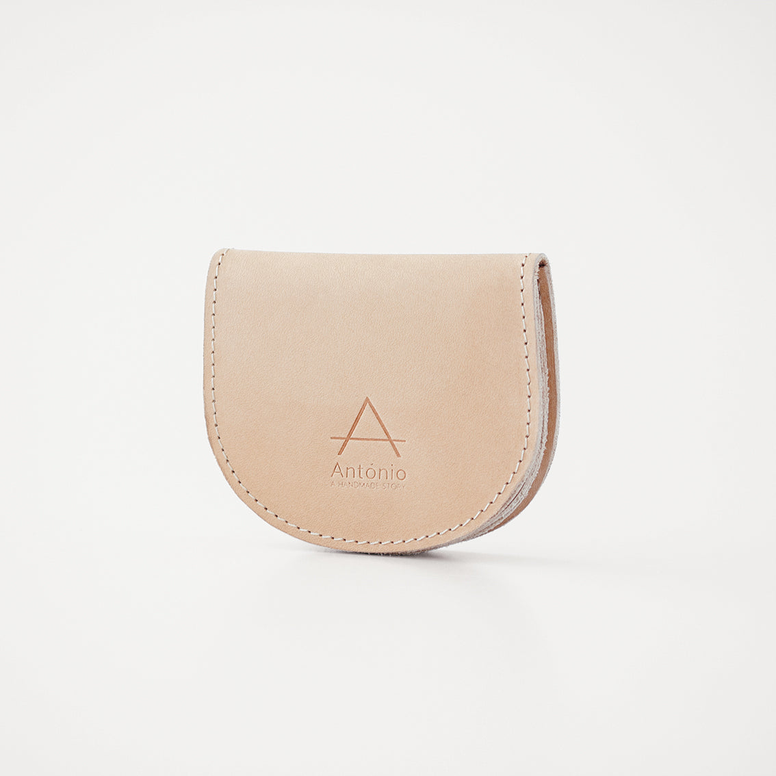 Martinho Coin Purse in Beige by António - Handmade Story